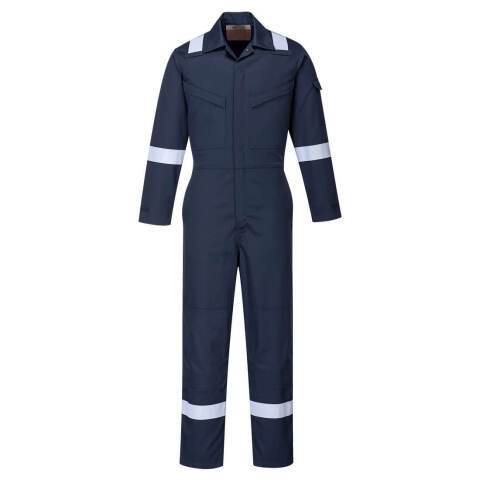 Portwest FR51 Buzo de mujer Bizflame Plus, 350g Marine - Talla XXL - Estándar