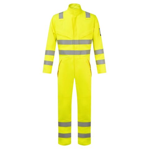 Portwest FR528 Mono Modaflame Work Hi-Vis Multi-Norm FR Jaune - Talla XXXL - Estándar