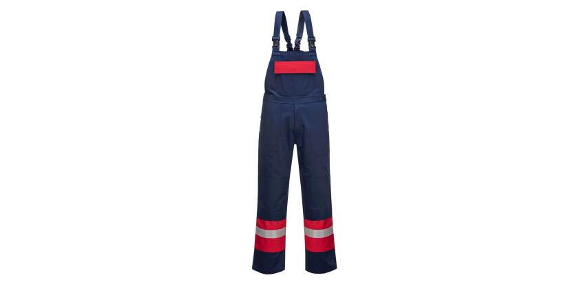 Portwest FR57 Cotte à bretelles Bizflame Plus