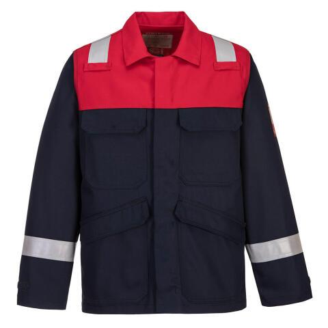 Portwest FR55 Chaqueta Bizflame Plus Marine - Talla XXXL