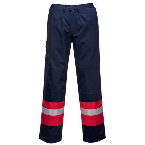 Portwest FR56 Pantalón Bizflame Plus Marine - Talla XXXL - Estándar