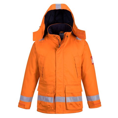 Portwest FR59 Chaqueta Winter ignífuga y antiestática Orange - Talla XL