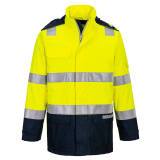 Portwest FR605 Veste de pluie Bizflame Rain+ Hi-Vis Light Arc