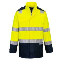 Portwest FR605 Chaqueta ligera Bizflame Rain+ Hi-Vis Light Arc