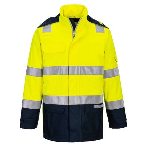 Portwest FR605 Chaqueta ligera Bizflame Rain+ Hi-Vis Light Arc