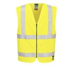 Portwest FR615 Gilet con zip Bizflame Hi-Vis FR
