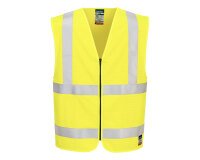 Portwest FR615 Gilet con zip Bizflame Hi-Vis FR