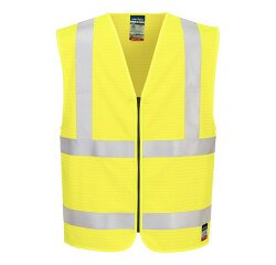Portwest FR615 Gilet zippé Bizflame HV FR