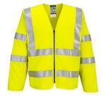 Portwest FR616 Long Sleeve Zipped Vest Bizflame HV FR