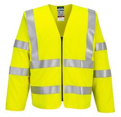 Portwest FR616 Gilet con zip a maniche lunghe Bizflame Hi-Vis FR