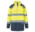 Portwest FR617 Giacca invernale FR Bizflame Rain+ Hi-Vis Multi-Norma a contrasto