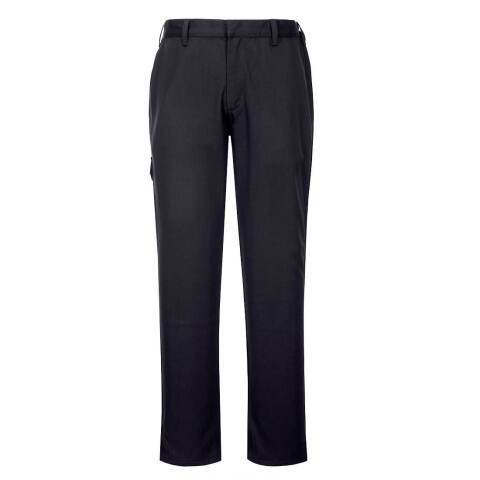 Portwest FR64 Pantalón resistente a la llama Molten Metal Marine - Talla XXXL - Estándar