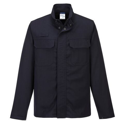 Portwest FR65 Chaqueta resistente a la llama Molten Metal Marine - Talla XXXL