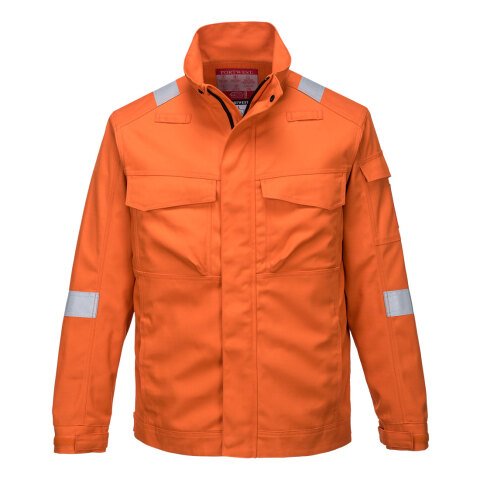 Portwest FR68 Chaqueta Bizflame Ultra Orange - Talla XXXL