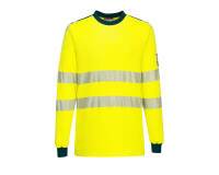 Portwest FR701 Camiseta de manga larga PW3 Modaflame Knit Hi-Vis FR