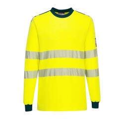 Portwest FR701 Camiseta de alta visibilidad y resistente a la llama PW3 FR Modaflame Hi-Vis