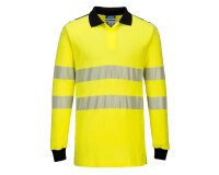 Portwest FR702 Polo de alta visibilidad resistente a la llama PW3 FR Modaflame Hi-Vis