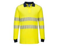 Portwest FR702 Polo de alta visibilidad resistente a la llama PW3 FR Modaflame Hi-Vis
