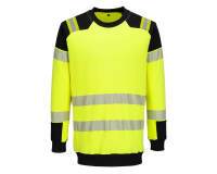 Portwest FR707 Sweat-shirt PW3 Modaflame HV FR Jaune/Noir - Taille L