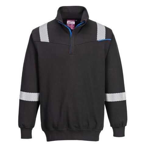 Portwest FR710 Sudadera WX3 FR Modaflame Noir - Talla XXXL