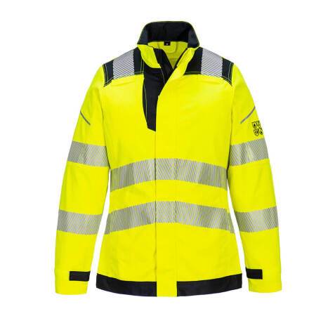 Portwest FR715 PW3 Vlamvertragende Modaflame Hi-Vis dames werkbroek