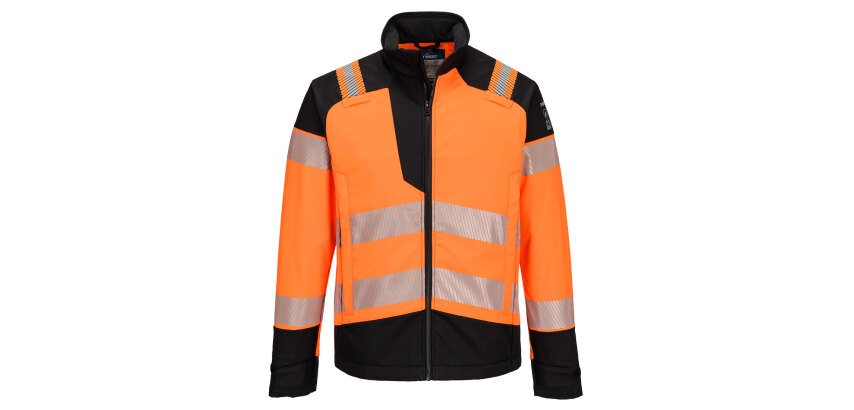 Portwest FR718 PW3 Modaflame Softshell Hi-Vis Multi-Norm FR Jack