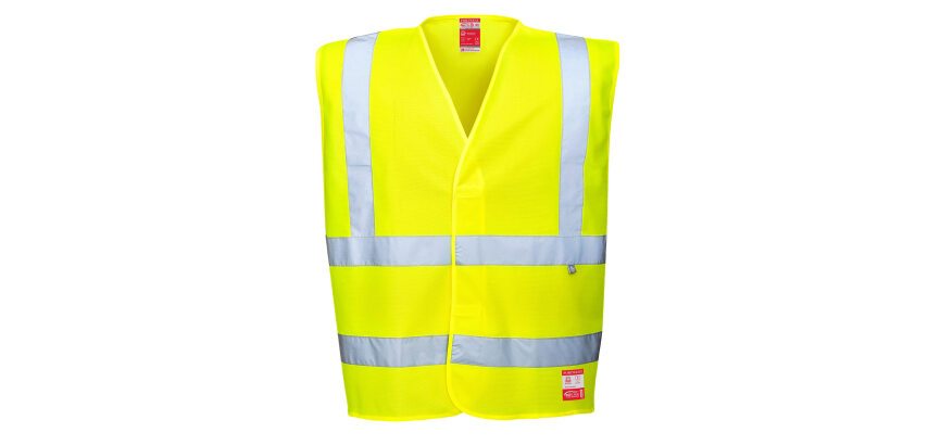 Portwest FR71 Gilet HV antistatique et flamme résistant