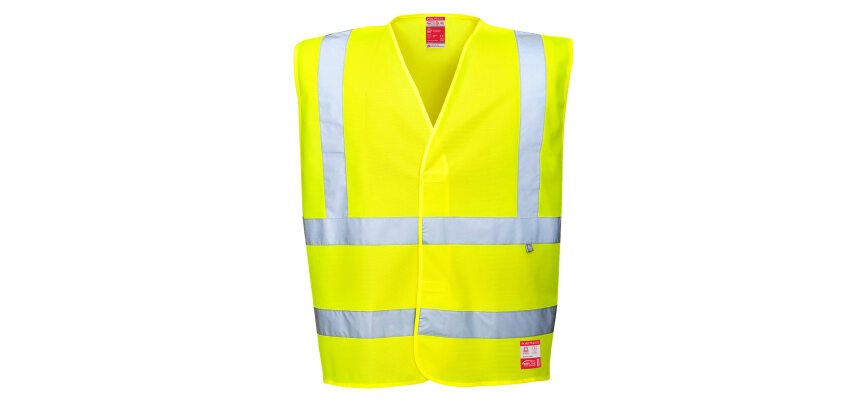 Portwest FR71 Gilet Hi-Vis ignifugo - antistatico