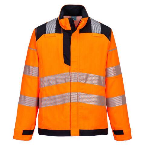 Portwest FR722 Chaqueta PW3 FR Modaflame HVO Work Orange/Noir - Talla XXXL