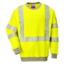 Portwest FR72 Sudadera de alta visibilidad, ignífuga y antiestática