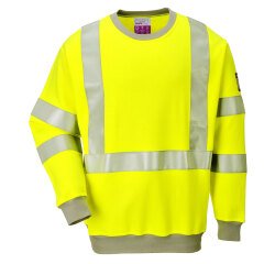 Portwest FR72 Felpa FR Modaflame antistatica Hi-Vis