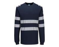 Portwest FR732 Tee shirt ML Modaflame PW3 HV Marine - Taille S