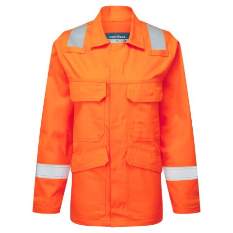 Portwest FR740 Chaqueta de mujer Bizflame Work FR Orange - Talla S