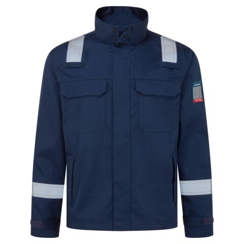 Portwest FR741 Chaqueta Bizflame Work+ FR Marine - Talla XXXL