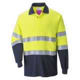 Portwest FR74 Polo bicolore Anti Statica Ignifuga