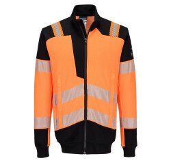 Portwest FR756 Full Zip Sweatshirt FR PW3 Modaflame Knit HVO
