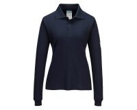 Portwest FR758 Polo femme ML Modaflame FR Marine - Taille L