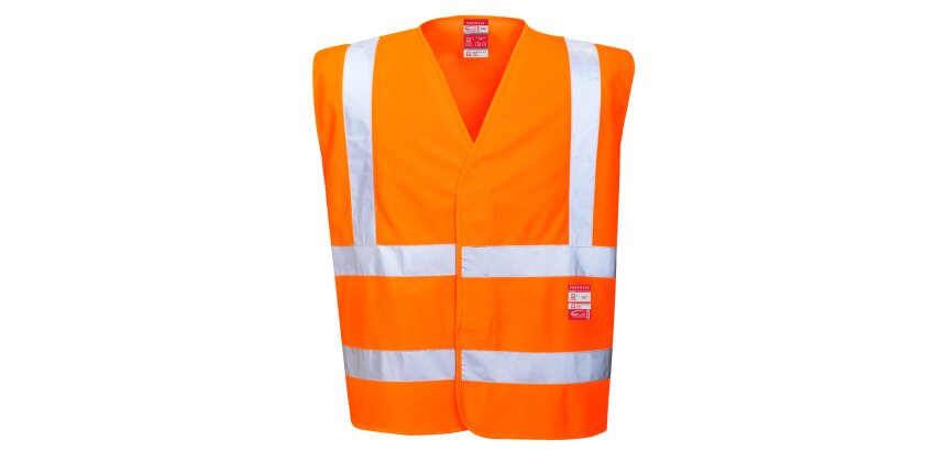 Portwest FR75 Chaleco de alta visibilidad, resistente a la llama