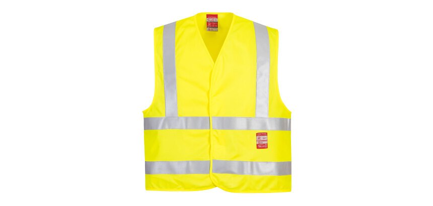 Portwest FR75 Chaleco de alta visibilidad, resistente a la llama