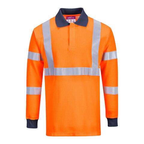 Portwest FR76 Polo FR Modaflame HVO Orange - Talla XXXL