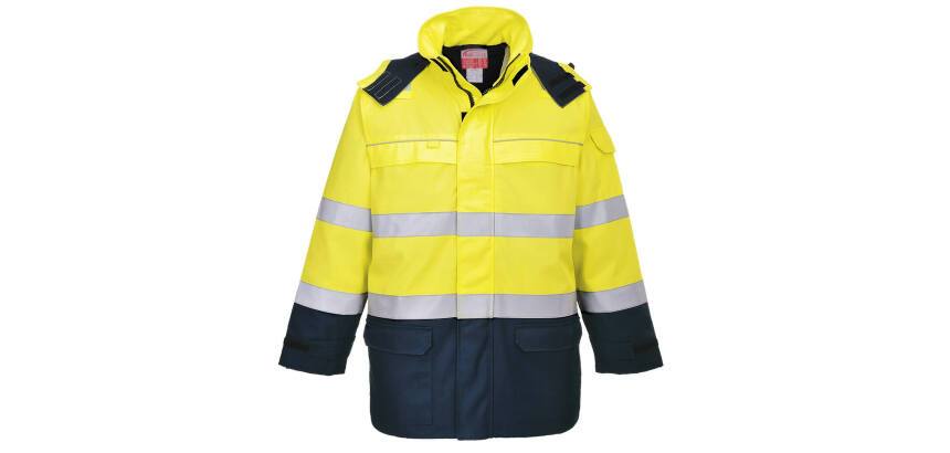 Portwest FR79 Chaqueta Bizflame Rain+ Hi-Vis Arc
