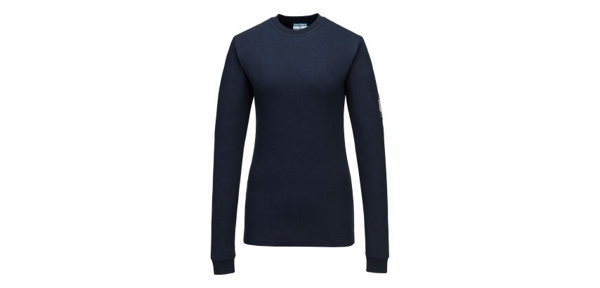 Portwest FR808 Women's Long Sleeve T-Shirt Modaflame FR