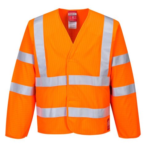 Portwest FR85 Gilet HV ML Antistatique - Résistante à la flamme