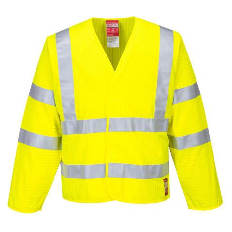 Portwest FR85 Gilet HV ML Antistatique - Résistante à la flamme