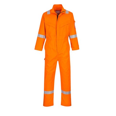 Portwest FR93 Buzo Bizflame Ultra Orange - Talla XXXL - Estándar