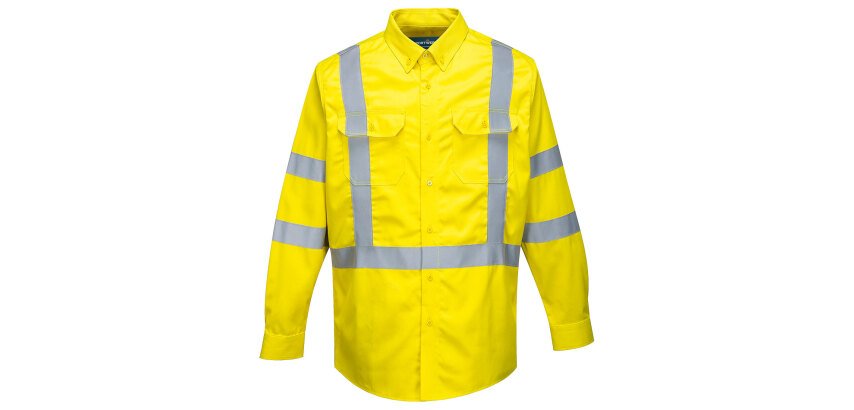 Portwest FR95 Camicia Hi-Vis FR Bizflame 88/12 FR