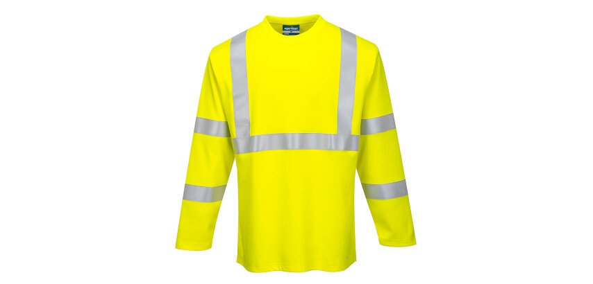 Portwest FR96 T-shirt à manches longues haute visibilité FR