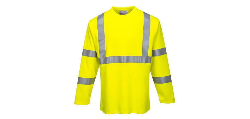 Portwest FR96 T-shirt à manches longues haute visibilité FR