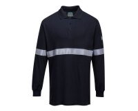 Portwest FR03 Polo ML Modaflame bande rétro