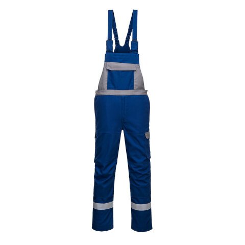 Portwest FR07 Peto bicolor Bizflame Ultra Bleu Royal - Talla XXXL